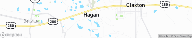 Hagan - map