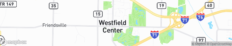 Westfield Center - map