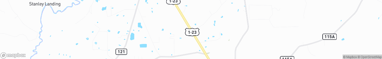 Weigh Station Hilliard NB - map