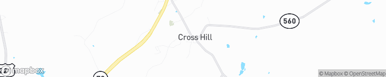 Cross Hill - map
