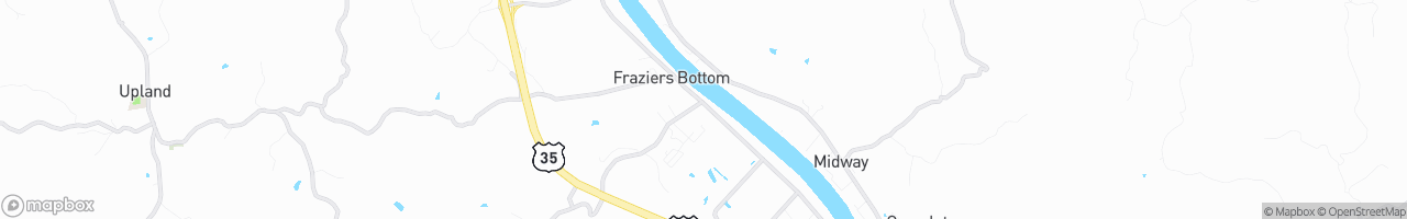 Frazier's Bottom BP 13 - map