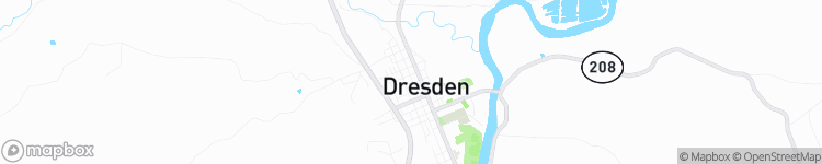 Dresden - map