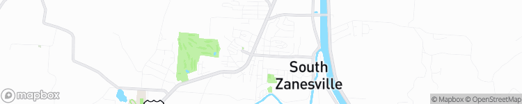 South Zanesville - map