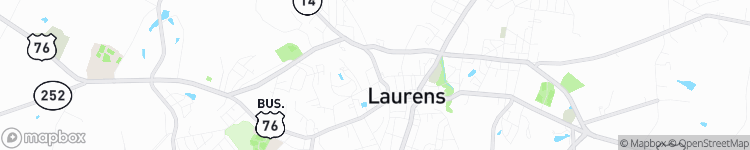 Laurens - map