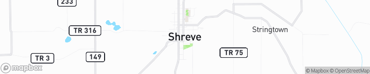 Shreve - map