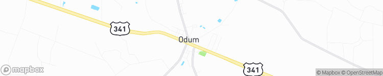 Odum - map