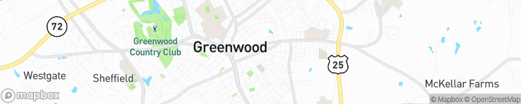 Greenwood - map