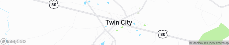 Twin City - map
