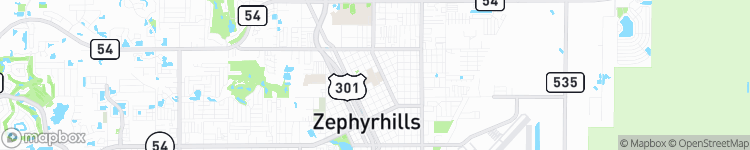 Zephyrhills - map