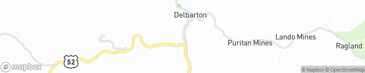 Delbarton - map
