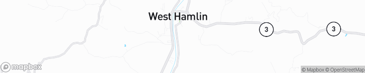 West Hamlin - map