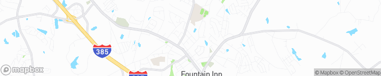 Fountain Inn - map