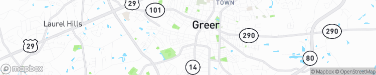 Greer - map