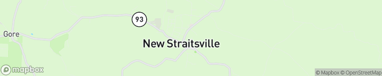 New Straitsville - map