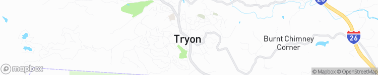 Tryon - map