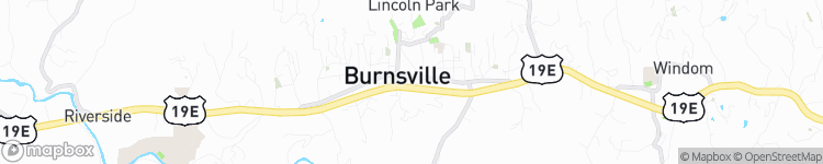 Burnsville - map