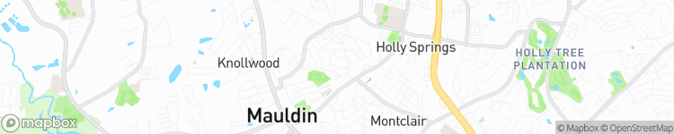 Mauldin - map
