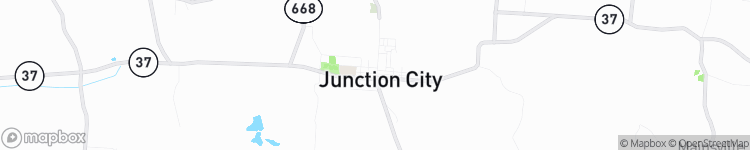 Junction City - map