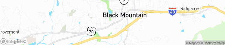 Black Mountain - map