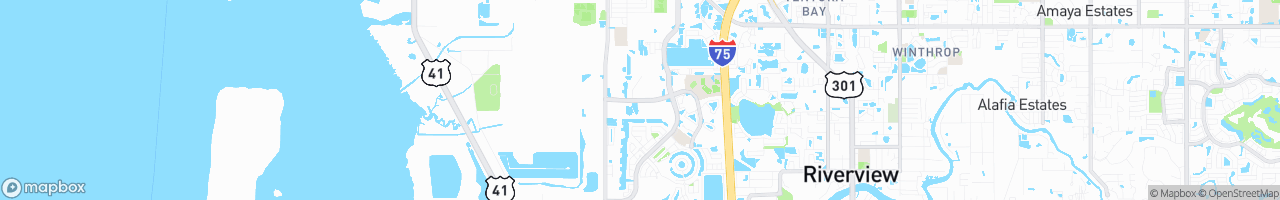 Dimare Fresh Tampa - map