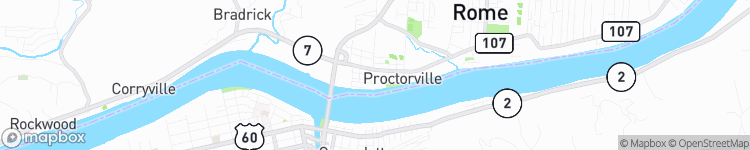 Proctorville - map