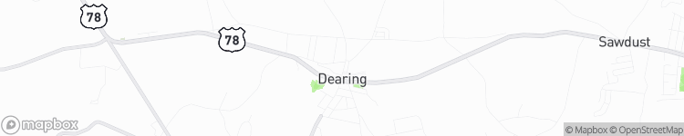 Dearing - map