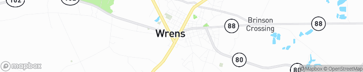 Wrens - map