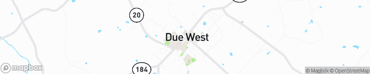 Due West - map