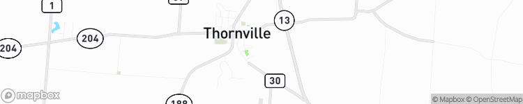 Thornville - map