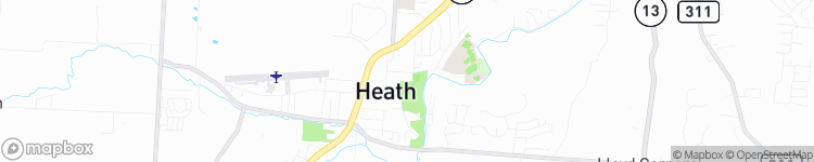 Heath - map