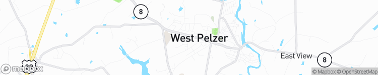 West Pelzer - map