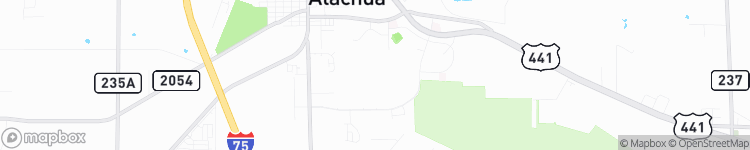 Alachua - map