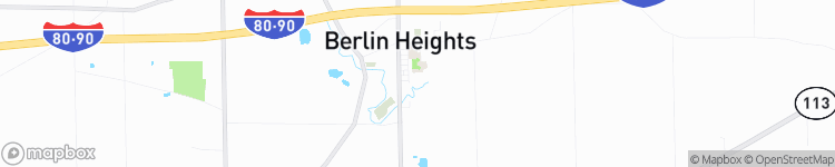 Berlin Heights - map