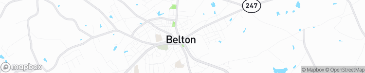 Belton - map