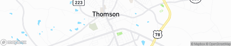 Thomson - map