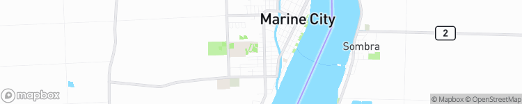 Marine City - map