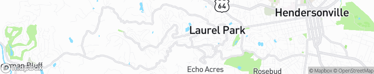 Laurel Park - map