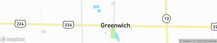 Greenwich - map
