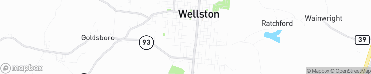 Wellston - map