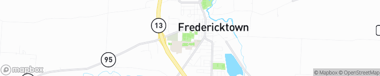 Fredericktown - map