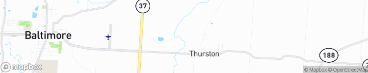 Thurston - map