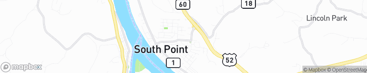 South Point - map