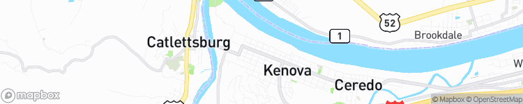 Kenova - map