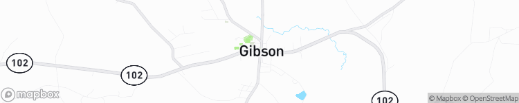 Gibson - map