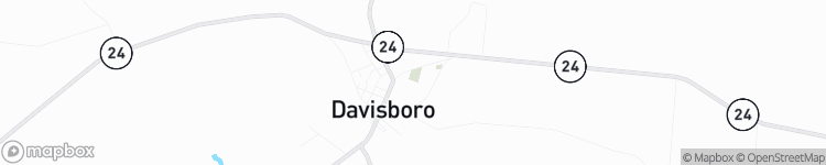 Davisboro - map