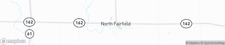 North Fairfield - map