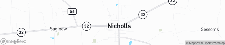 Nicholls - map
