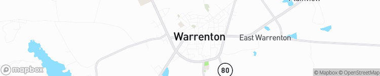 Warrenton - map