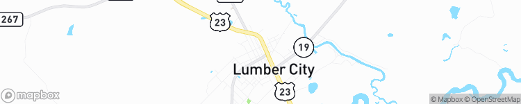Lumber City - map