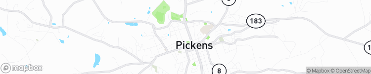 Pickens - map